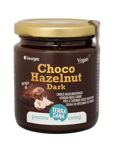 TerraSana Choco-Hazelnootpasta Dark 250GR 