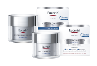 Eucerin Hyaluron-Filler Huidverzorgingsset - Dagcrème SPF15 en Nachtcrème - 2 stuks 