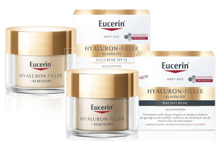 Eucerin Hyaluron-Filler Huidverzorgingsset - Elasticity Dagcrème SPF15 en Nachtcrème - 2 Stuks 