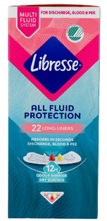 Libresse Extra Protection Long Inlegkruisjes 22ST 