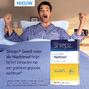 Shiepz Slow Release Nachtrust 8 Uur Tabletten 30TB sfeerbeeld met model + verpakking