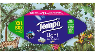 Tempo Light Tissue Box XXL 140ST 