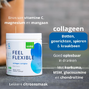 Purasana Feel Flexible Collageen Poeder Gewrichten - Citroen 240GR ingredienten met pot