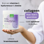 Purasana Beauty Collageen Poeder met Hyaluronzuur - Braambes 240GR ingredienten