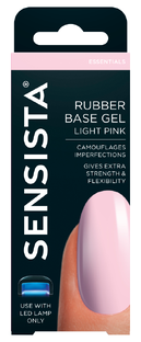 Sensista Rubberbase Gel - Light Pink 7,5ML 