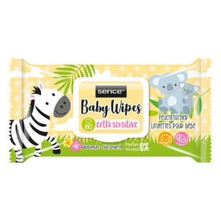 Sence Beauty Baby Wipes Extra Sensitive 60ST 