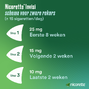 Nicorette Invisi 25 mg Nicotine Pleister 14ST Schema voor zware rokers Nicorette Invisi Patch Pleisters 25mg