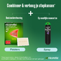 Nicorette Invisi 25 mg Nicotine Pleister 14ST verpakking plus pleister en spray