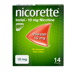 Nicorette Invisi 10 mg Nicotine Pleister 14ST 