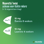 Nicorette Invisi 10 mg Nicotine Pleister 14ST Nicorette Invisi Patch Pleisters 10mg stappenplan lichte roker