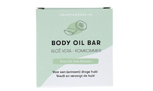 Shampoo Bars Body Oil Bar Aloë Vera en Komkommer 45GR 