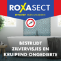 Roxasect Anti-Zilvervisjes Set - Spray tegen Zilvervisjes 400ml en Zilvervisjesval - 2 Stuks 54272