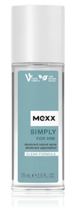 Mexx Simply For Him Natural Deodorant Spray 75ML 