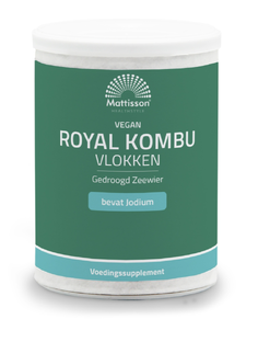 Mattisson HealthStyle Vegan Royal Kombu Vlokken - Gedroogd Zeewier 40GR 