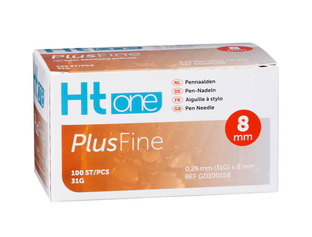 Ht One PlusFine Pennaalden 8mm 31G 100ST 