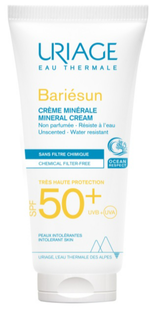 Uriage Bariésun Mineral Cream Unscented SPF50+ 100ML 