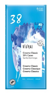 Vivani Creemy Classic 38% Cacao 80GR 