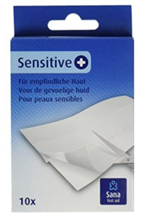 Sana First Aid Wondpleister Sensitive 10ST 