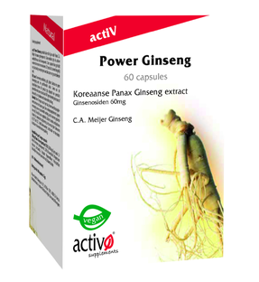 Activo Power Ginseng Capsules 60VCP 