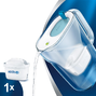 Brita Style Waterfilterkan Blauw + 1 Maxtra Filterpatroon 2,4LT Brita + filter