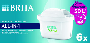 Brita Filterpatroon Maxtra Pro All in One 6ST 