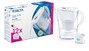 Brita Marella Waterfilterkan Wit + 12 Maxtra Filterpatronen 2,4LT brita waterkan