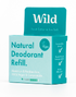 Wild Deodorant - Fresh Cotton/Sea Salt - Navulling 40GR 55047