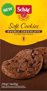 Schar Double Choco Soft Cookies 210GR 