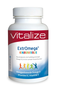 Vitalize Extromega Kindervisolie 60CP 