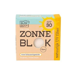 blokzeep Zonneblok Minerale Zonnebrand Spf 30 60GR 