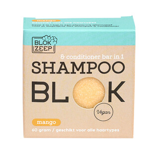 blokzeep Shampoo & Conditioner Bar Mango 60GR 