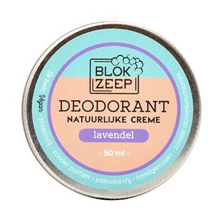 blokzeep Deodorant Creme Lavendel 50GR 