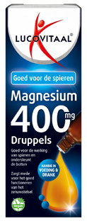 Lucovitaal Magnesium 400mg Druppels 50ML 