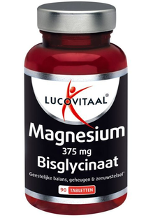 Lucovitaal Magnesium 375mg Bisglycinaat Tabletten 90TB 