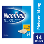 Nicotinell Pleisters Combi voor matige/ lichte roker - 14 mg + 7 mg - 2 Stuks Nicotinell pleister 14 mg