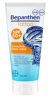 Bepanthen Tattoo Zonnecrème SPF50+ 50ML 