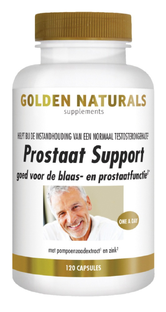 Golden Naturals Prostaat Capsules 120CP 