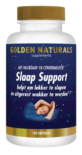 Golden Naturals Slaap Support Capsules 120CP 