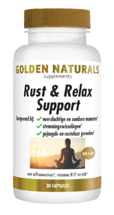 Golden Naturals Rust & Relax Support Capsules 30CP 