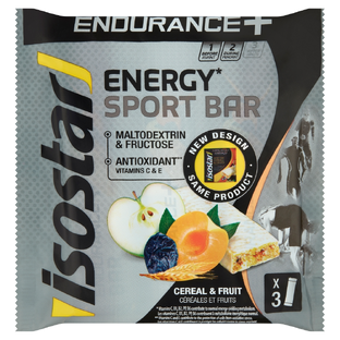 Isostar Energy Sport Bar Fruit 3ST 