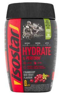 Isostar Hydrate & Perform Cranberry Poeder 400GR 