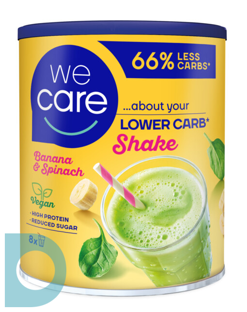 We Care Milkshake Minceur Fibres Et Protéines Banane Pot 436g