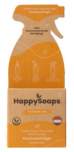 HappySoaps Herbal Fresh Keukenreiniger Tabs 24GR 