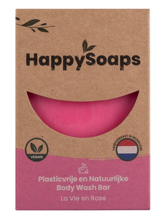 HappySoaps Rose Body Wash Bar 100GR 