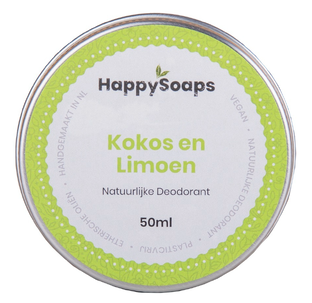 HappySoaps Kokos & Limoen Deodorant 50GR 