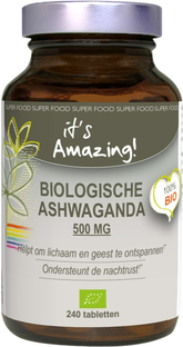 Its Amazing It's Amazing Biologische Ashwaganda 500mg Tabletten 240TB 