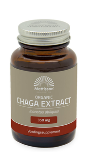 Mattisson HealthStyle Mattisson Biologisch Chaga Extract Capsules 60CP 