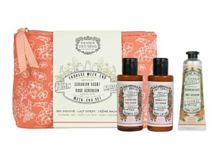 Panier des Sens Rose Geranium Weekend Set 3ST 