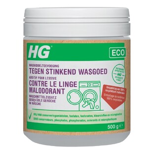 HG Eco Wasmiddeltoevoeging Stinkend Wasgoed 500GR 