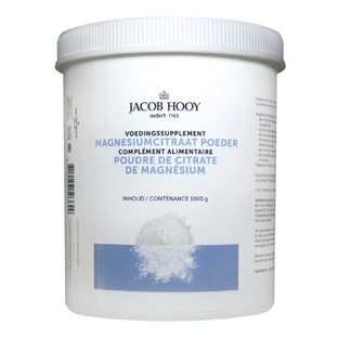 Jacob Hooy Magnesiumcitraat Poeder 1KG 